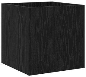 Előszoba bútorkészlet 4 pcs Musta tammi 80 x 31 x 40 cm Faanyag