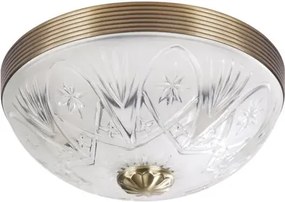 Mennyezeti lámpa e27 2x60w fehér/bronz annabella