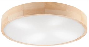 Mennyezeti lámpa NATURAL 4xE27/60W/230V ø 57,5 cm fenyő