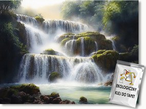 Fotótapéta Flizelina Tájkép Horvátország Park Krka Vízesés 400x280 ragasztó