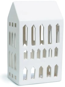 Urbania Lighthouse Church fehér kerámia gyertyatartó - Kähler Design