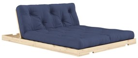 Sötétkék kinyitható kanapé 145 cm Flip – Karup Design