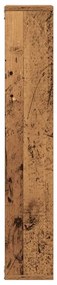 tömör fa fali polc 36 x 16 x 90 cm