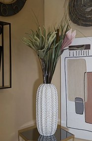 Váza gyantalevél ø 18,5x46cm