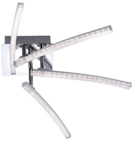 Leuchten Direkt 11291-17 - LED Felületre szerelhető csillár SIMON 4xLED/3W/230V fényes króm