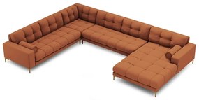 Téglavörös sarokkanapé (bal oldali) Bali – Cosmopolitan Design