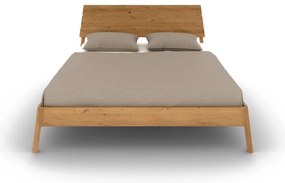 Natúr színű tölgyfa franciaágy 180x200 cm Twig – The Beds