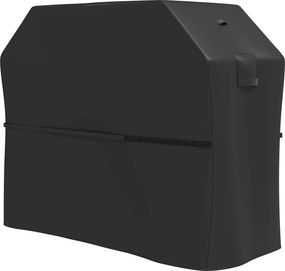 Outsunny Grill Fedél BBQ Fedél Időjárásálló Gáz Grill Fedél Velcro Szíjakkal, 600D Oxford, Fekete, 147 x 61 x 122cm | Aosom
