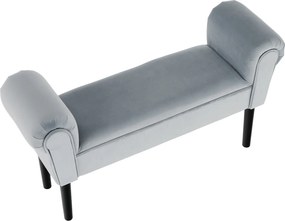 Lóca, Velvet szövet, világosszürke /fekete, BURDA