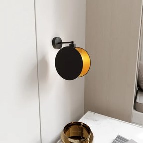 Fali lámpa MOTIF 1xE27/15W/230V fekete