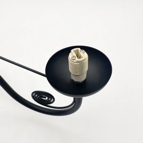 Brilagi - LED Csillár láncon COTTAGE 3xG9/40W/230V fekete/fehér