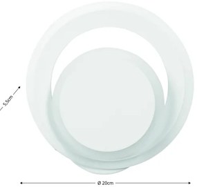 Brilagi - MODERN MINI LED fali lámpa 22W 230V 3000/4000/6000K