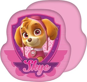 Mancs Őrjárat Cute Skye formapárna, díszpárna 38x35 cm Velúr