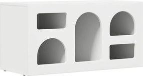 vidaXL TV szekrény Fehér 80 x 35 x 40 cm Faanyag