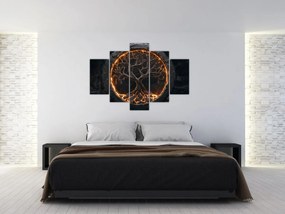 Kép – Életfa lávában I. (150x105 cm)