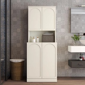 Lyon fürdőszobaszekrény, krém, 70 cm – TR845HCT4402