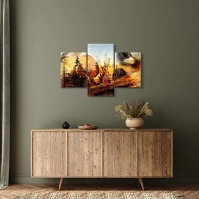 Kép - Sámán motívum (90x60 cm)
