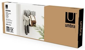 Szürke műanyag fali fogas Sticks – Umbra