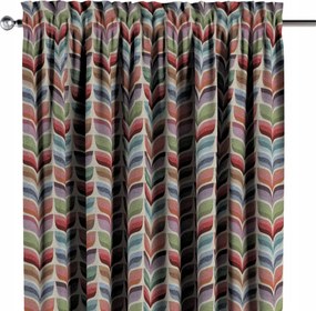 Dekoria Csatornafüggöny frufruval 1 db 130x260cm többszínű