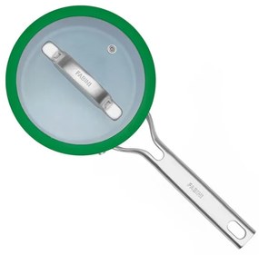 Indukciós tűzhelyhez alkalmas edény fedővel-kerámia felülettel 1,3 l Meda 3.0 – FABINI