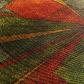 A geometriai absztrakció képe (120x50 cm)