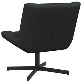 Forgószék Fekete Szövet, Fém Standard Forgó Forgószék