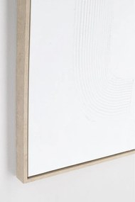 Kézzel festett keretezett-vászon kép 83x83 cm Texture – Bizzotto