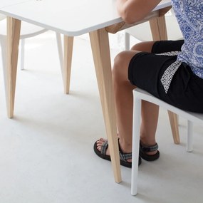 Mentazöld-natúr színű konzolasztal 45x90 cm Envelope – Ragaba