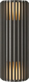Nordlux modern skandináv kültéri fali lámpa aludra antracit nor2418121250 IP54