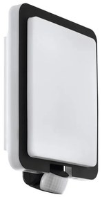 Eglo 79546 -Kültéri fali világítótest érzékelővel MUSSOTTO 1xE27/28W/230V IP44