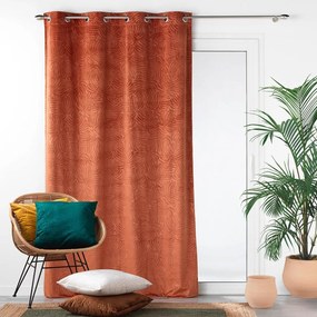 Téglavörös bársony függöny 140x240 cm Analia – douceur d'intérieur