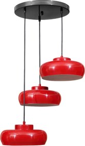 Fém függőlámpa, Ø25 cm – TR534LUN3932