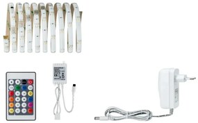 Paulmann 70696 - LED RGBW/8W Dimmelhető szalag DIGITAL 3m 230V + távirányító