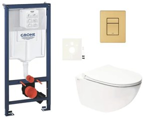 Fali WC szett SAT Infinitio előtétfalas szereléshez SIKOGRSIN11SCGN0