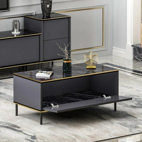 Imaj Anthracite konferenciaasztal