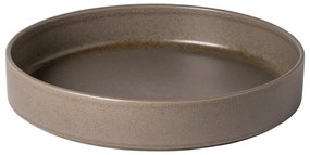 Barna agyagkerámia szervírozó tál Redonda – Costa Nova