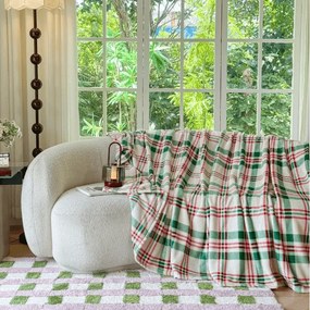Mikroplüss takaró WINTER PLAID, színes Méret: 200 x 220 cm
