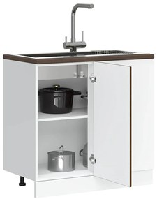 “Lyon” mosdó alapszekrény barna tölgy színű műfa