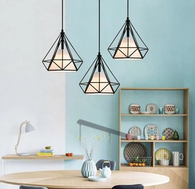 DomenoLED DIAMENT 500 Függőlámpa 3x20W/E27
