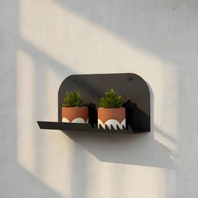 Fém fali polc, 31×15 cm – Vlnt127Syh