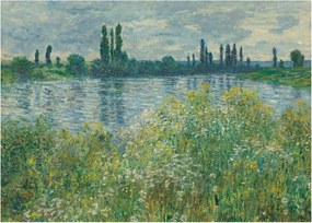 Kép - Claude Monet, Banks of the Seine, reprodukciók (70x50 cm)