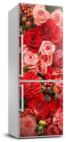 Dekor matrica hűtőre Csokor virág FridgeStick-70x190-f-89362554