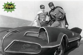 Művészi plakát Batmobile 1966, (40 x 26.7 cm)