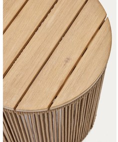 Kerek kerti tárolóasztal ø 40 cm Mesa – Kave Home