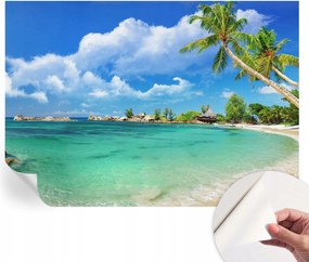 Modern öntapadós fali fotótapéta Trópusi paradicsom 208x146 cm