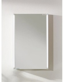 Tükrösszekrény világítással Fackelmann 42,5x67 cm lamino fehér SIKONF82951