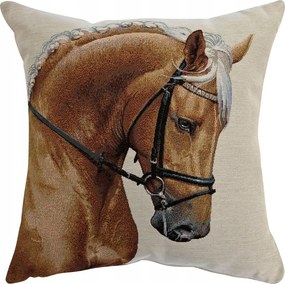 Dekoratív párnahuzat 45x45 cm Ló