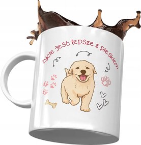 Kutyás bögre Kutyás aranyos ajándék fényképes nyomtatással