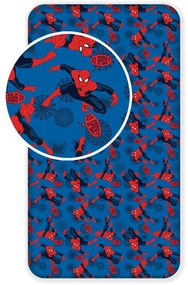 Spiderman pamut gyereklepedő, 90 x 200 cm - Jerry Fabrics