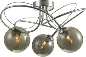Dar Lighting modern mennyezeti lámpa onawa csiszolt króm darona5350-01